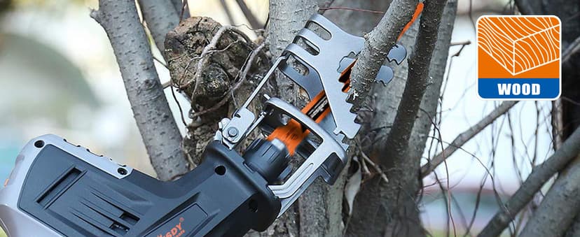 HORUSDY 10-Piece Reciprocating Saw Blades Set, Metal & Woodcutting Saw Blades