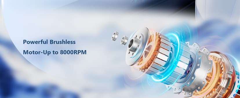 Mini Vacuum Cordless, Portable Vacuum Cordless for Car, 4-in-1 20000PA High Power Portable Rechargeable Vacuum Cleaner with Brushless Motor, Small Handheld Vacuum & Air Blower & Pump-Grey