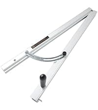 POWERTEC 71395 Taper/Straight Line Jig for Table Saws with 3/4” Wide by 3/8” Deep Miter Slot