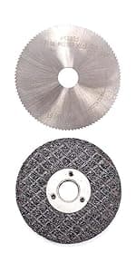 BEAMNOVA Mini Miter Saw Electric Power Table Benchtop Cut-Off Chop Max 45 Degree Cutting for Crafts Miniatures Metal Wood Plastic Compound Cutter