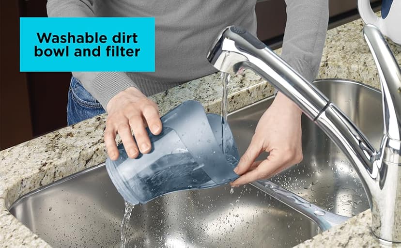 BLACK+DECKER HHVI325JR22 Dustbuster Cordless Lithium Hand Vacuum, Ink Blue