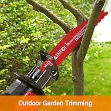 25 Pack 9 Inch 14/18 Tpi Reciprocating Saw Blades for Metal Cutting, Carbide Alloy Steel Sawzall Blades for Automobile Dismantling with 8% Cobalt for Longer Life and Faster Cutting Speed