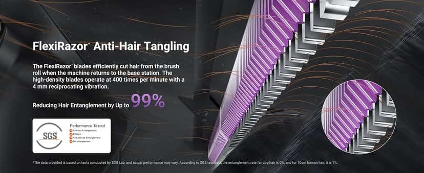 Eureka J15 Ultra Self Emptying Robot Vacuum, 19,000 Pa Suction, Flex-Arm Mop Design, 167℉Hot Water Mop Washing & 131°F Hot Air Drying, AI Obstacle Avoidance, Black