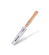 HURRICANE Folding Hand Saw, 10 Inch Pruning Saw, Hand Saw for Wood Cutting, Camping Tree Saw with SK5 Curved Blade, Triple-cut Razor Teeth, Outdoor Portable Saw for Tree Trimming, Gardening, Hiking