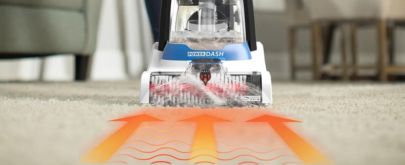 Hoover PowerDash Pet Compact Carpet Cleaner Machine, Lightweight Shampooer Machine, Pair with a Hoover Carpet Cleaner Solution for a Bright, Refreshed Home