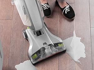 Hoover FloorMate Deluxe Hard Floor Cleaner Machine, Lightweight Cleaning Machine, Floor Scrubber with Spin Scrub Brushes, Wash and Dry Mode, Ideal for Hardwood, Vinyl, Tile, Laminate and More