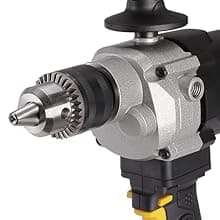 10-Amp Corded 5/8" Heavy Duty Drill Mixer Set, Mixing Drill Machine with Spade Handle for Drilling and Mixing, Variable Speeds Concrete Mud Mixer ROLAYSEE TOOLS