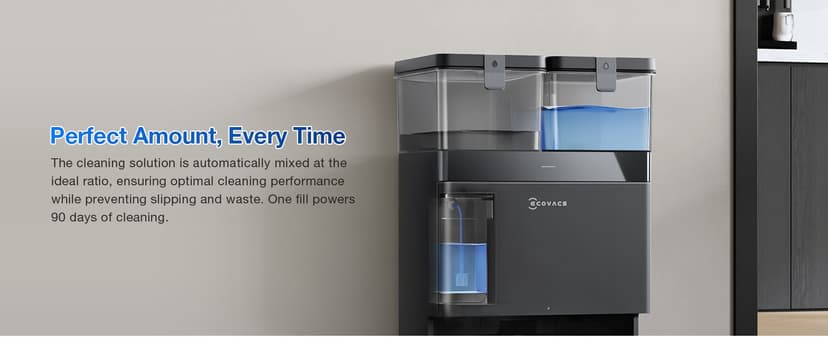 ECOVACS DEEBOT T50 PRO Omni Robot Vacuum and Mop, 3.19” Ultra-Slim, 15,000Pa Suction, ZeroTangle 2.0, TruEdge Edge Cleaning, AIVI 3D Obstacle Avoidance, Auto Mop Wash & Dry, Self-Emptying