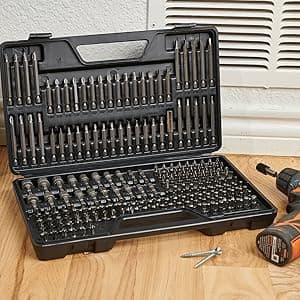 Jackson Palmer 236 Piece Ultimate Screwdriver Bit Set, High Grade Carbon Steel, Includes Hard-to-Find Security Bits & Micro Bits