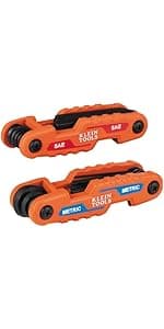 Klein Tools 33801 Impact Driver Bit Set with Magnetic Nut Drivers, ProFlex S2 Steel Phillips, Slotted, Square, TORX Bits with Case, MODBox Compatible, 40-Piece