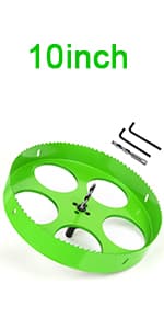 Hole Saw Set, 22PCS Hole Saw Kit with 3/4" to 5" (19mm-127mm) 13Pcs Saw Blades, Mandrels, Installation Plate, Drill Bits, Hex Key with Storage Box, Ideal for Soft Wood, Plywood, Drywall, PVC