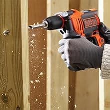 BLACK+DECKER Hammer Drill, 6.5-Amp, 1/2-Inch (BEHD201)