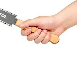 GARTOL Hand Saw for Wood Cutting, 2-Piece Japanese Pull Saw with 6-Inch Flush Cut & Double-Edged SK5 Flexible Blade & Wooden Handle, Precision Woodworking Tools for DIY, Crafting, Carpentry, Trim Work