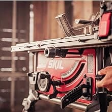 SKIL 15 Amp 10 Inch Portable Jobsite Table Saw with Folding Stand- TS6307-00