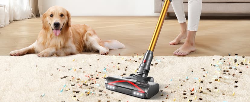 Cordless Vacuum Cleaner, 550W/45KPA Self-Standing Vacuum Cleaners for Home, Max 60Mins Anti-Tangle Stick Vacuum with Aromatherapy, Dual-Handheld Lightweight Vacuum for Pet Hair, Carpets, Hardwood
