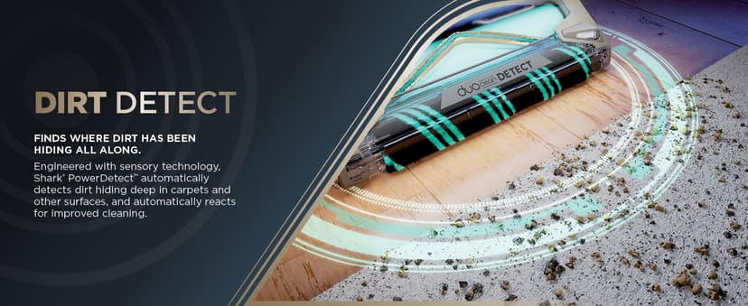 Shark PowerDetect Clean & Empty Cordless Stick Vacuum & Auto-Empty System, Powerful Suction, HEPA Filtration, Carpet & Hard Floor, Portable, Stick Vacuum for Pet Hair, Dark Gray, IP3253