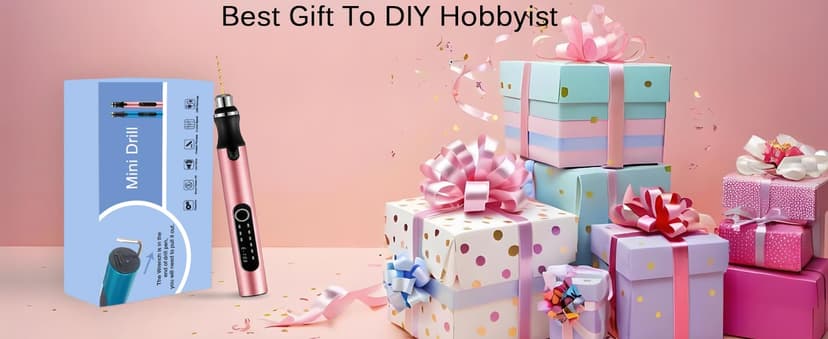 3-Speed Cordless Mini Drill Pen With 8 Small Drill Bits,Rechargeable Electric Hand Drill Pin Vise,Resin Drill Set For Jewelry Making,Resin,Plastic,Wood,Keychains DIY (PINK)