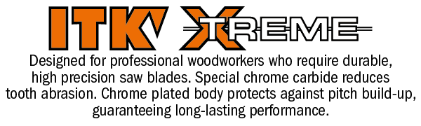 CMT 256.050.10 ITK XTreme Industrial Combination Saw Blade, 10-Inch x 50 Teeth 4 ATB + 1 FLAT Grind with 5/8-Inch Bore