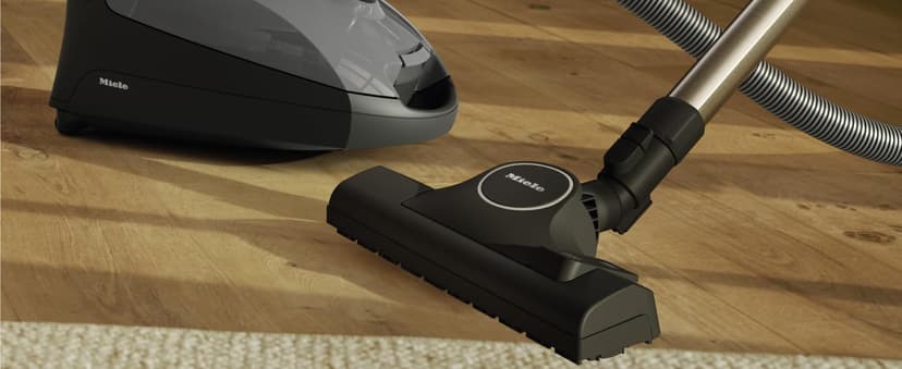 Miele Classic C1 Pure Suction Bagged Canister Vacuum, Graphite Grey - Portable, Household