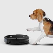 Robotic Vacuum Cleaner,Ideal For Pet Hair,Home and Kitchen Hard Floor and Low Pile Carpet