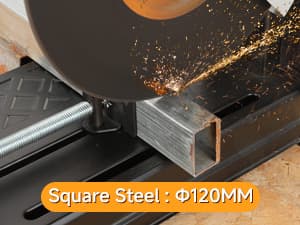 Hoteche 14-Inch Metal Cutting Chop Saw 2100W Heavy-Duty Electric Cut Off Machine with Saw Blade