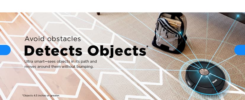 Shark AV2310AE Matrix Self-Emptying Robot Vacuum with No Spots Missed on Carpets and Hard Floors, Precision Home Mapping, Perfect for Pet Hair, Bagless, 45-Day Capacity Base, Wi-Fi Black/Brass