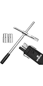 Toolwiz 1/2" Hand Impact Screwdriver Set - 14 Pcs, Reversible Manual Impact Driver with S2 Steel Screwdriver Bits for Disengage Rusted Fasteners or Frozen Bolts