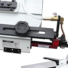 KAKA INDUSTRIAL Metal Band Saw | w/ 3 Blades Included | Horizontal Bandsaw,7 inch Round and 7 inch x 8.25 inch Rect Cut, 45-90° Swivel 1.5HP 115V/230V BS-712R