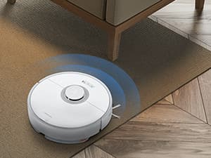 roborock Q7 Max Robot Vacuum and Mop Combo, 30-Level Water Flow Control, 4200Pa Suction, PreciSense LiDAR Navigation, No-Go Zone, No-Mop Zone, App & Voice Control, Ideal for Pet Hair