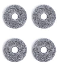 ECOVACS DEEBOT N30 Omni Robot Vacuum and Mop, 10000Pa Suction, TruEdge Adaptive Edge Mopping, ZeroTangle 2.0 Technology, Hot Air-Drying, Self-Emptying, Auto-Lift Mopping, Obstacle Avoidance