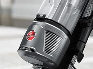 Hoover WindTunnel Tangle Guard Bagless Vacuum Cleaner, Corded Upright Vacuum, HEPA Media Filtration, Anti-Hair Wrap, Headlights, Swivel Steering, Corded Vacuum Cleaners for Home Use