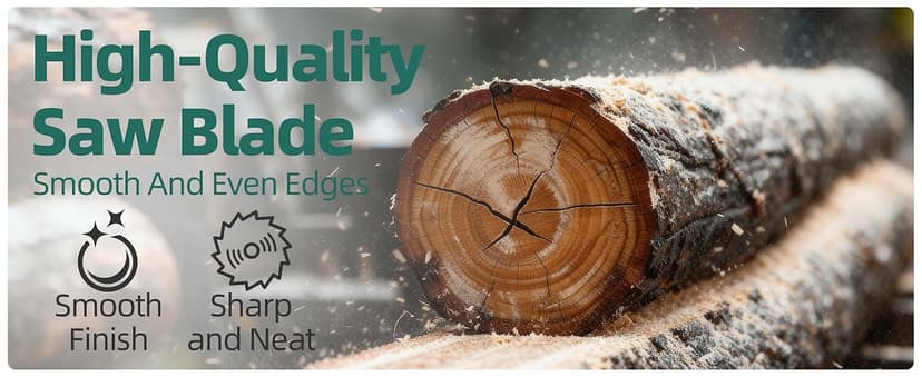 3Pcs 4-1/2 Inch 120 Tooth Circular Saw Blade with 3/8 Inch (9.5mm) Arbor, Fast Cutting for Plywood, OSB, Paneling and Vinyl Siding Wood