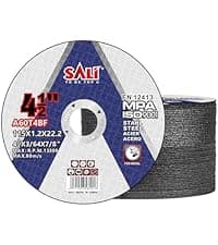 SALI 50 Pack Cut Off Wheel 4 1/2 Inch Cutting Wheels 4-1/2" x 3/64" x 7/8" Professional Cutting Stainless Steel, Angle Grinder Cutting Wheel,Cutting Discs with Aggressive Cutting Upgrade (4.5in, 50)
