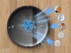 Robot Vacuum and Mop Combo, Tangle-Free Powerful Suction, Robotic Vacuum Cleaner - Alexa & App Scheduling, Long Runtime, Automatic Robot Vacuum Cleaners for Home