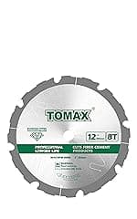 TOMAX 14 Inch 72 Tooth Industrial Level Steel and Ferrous Metal Saw Blade with 1 Inch Arbor