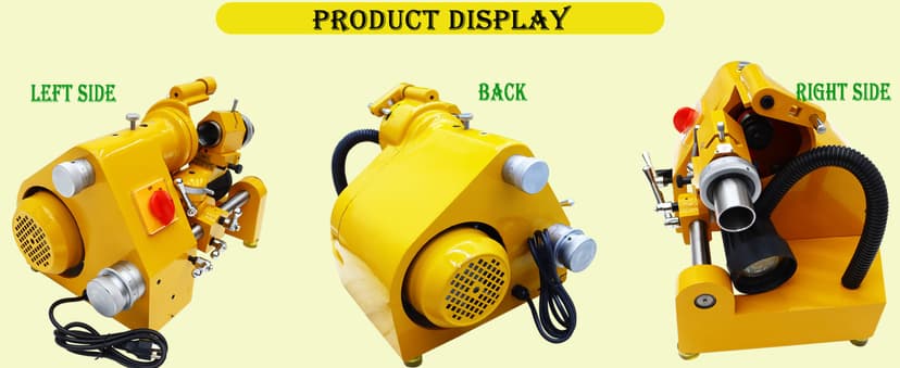 Cutter Grinder Drill Sharpener 5C Collet with Accessories Multi-functional Sharpening Tool Sharpening Milling Machine 110V