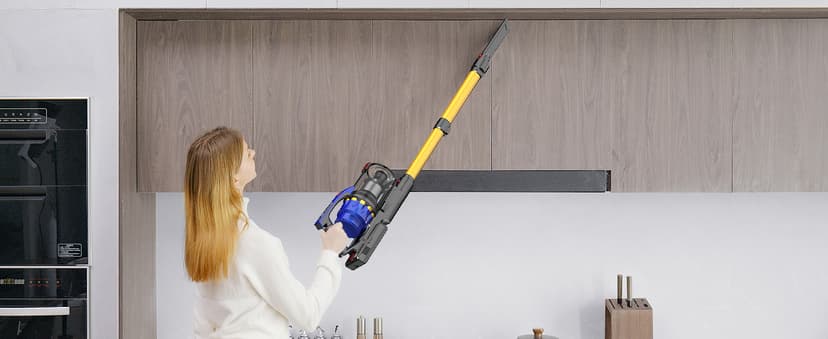 Cordless Vacuum Cleaner, 45Kpa 550W Vacuum Cleaners for Home, Max 70Mins Cordless Stick Vacuum with LED Screen, Dual Handle Anti-Tangle Rechargeable Vacuum for Hard Floors/Pet Hair/Carpet