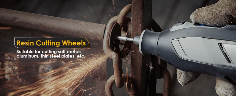 44pcs Cutting Wheel Set Compatible with Plastic for Rotary Tool, HSS Circular Saw Blades 6pcs, Resin Cutting Discs 20pcs, 545 Diamond Cutting Wheels 10psc with 2 Screwdrivers