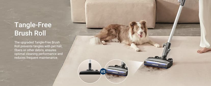 Eureka Corded Stick Vacuum Cleaner for Home Pet Hair, Lightweight Vacuum Cleaner with Powerful Suction for Carpet Tile and Hard Floor, Blue, NES520BL 2-in-1 Flash Handheld Vac