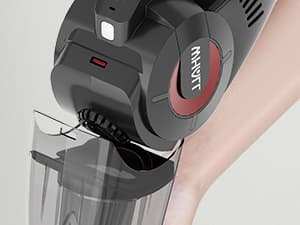 whall Handheld Cordless Car Vacuums, Wet and Dry Use 9000Pa Strong Suction Vacuums, Rechargeable Portable Vacuum Cleaner with LED, Charging Dock, Lightweight Mini Vacuum for Car, Home and Office, Red
