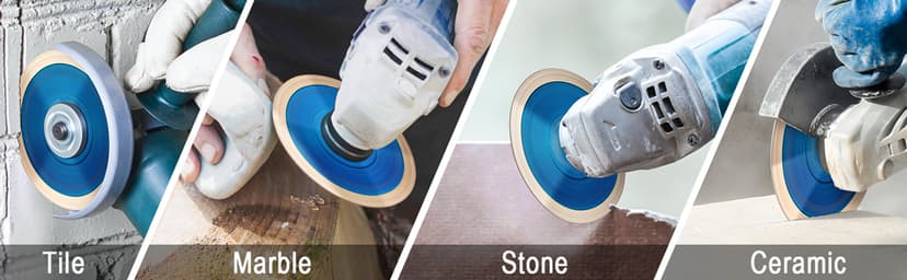 GoYonder 4.5 Inch Tile Blade, Super Thin Diamond Saw Blade for Cutting Porcelain Tiles, Granite Marble Ceramics (4.5")