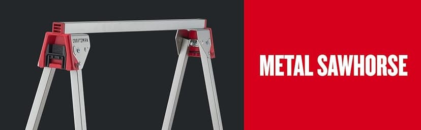 CRAFTSMAN Metal Sawhorse, Folding (CMST11154)
