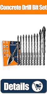 M35 Cobalt Drill Bit Set 20PCS(1/16"-1/2") High Speed Steel Jobber Length Drill Bit Kit for Hardened Metal with Index Storage Case