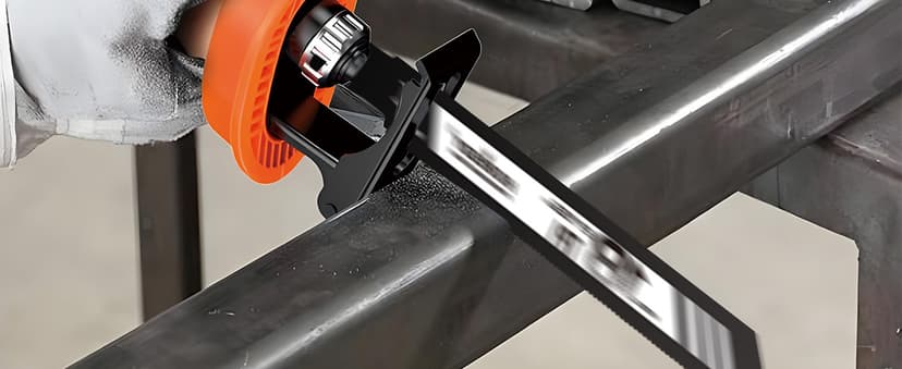 HORUSDY 40-Piece Reciprocating Saw Blade Set for Wood & Metal | Includes Pruning, Wet Wood, PVC and Metal Cutting Blades (3-24TPI) | with Storage Pouch for Easy Organization