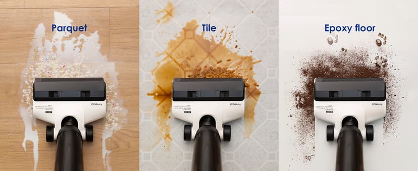 Tineco Smart Wet Dry Vacuum Cleaners, Floor Cleaner Mop 2-in-1 Cordless Vacuum for Multi-Surface, Lightweight and Handheld, Floor ONE S5 Combo