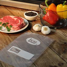 LEM Products MaxVac 1000 Stainless Steel Vacuum Sealer with Removable Bag Holder and Cutter, Silver and Black