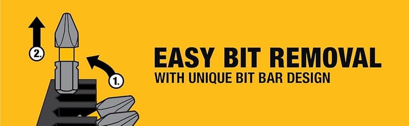 DEWALT Screwdriver Bit Set, Magnetic Drive Guide, 14-Piece, Pack of 1 (DW2097CS)