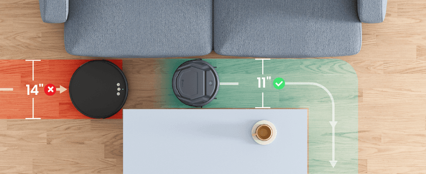 Lefant M210 Pro Robot Vacuum, Slim Quiet, 3 Adjustable Suction Levels, 6 Modes, Robot Vacuum Cleaner for Pet Hair, Hard Floors & Low Carpets, Self-Charging, WiFi/App/Alexa Control, Gray