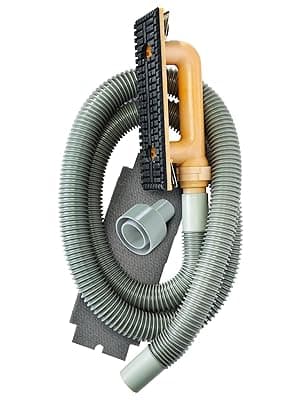 Hyde Tools 09165 Dust-Free Drywall Vacuum Hand Sander with 6-Foot Hose