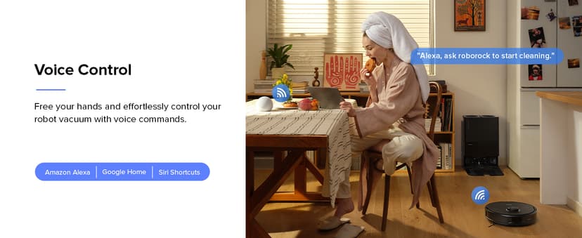 roborock Qrevo Plus Robot Vacuum and Mop with FlexiArm Design Edge Mopping, Self-Emptying, 10 mm Liftable Mops, Auto Mop Washing & Drying, Reactive Tech Obstacle Avoidance, 7,000 Pa Suction, Black